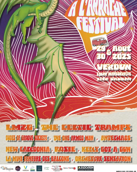 A L'Arrache Festival 2025 affiche