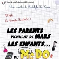 Les parents viennent de Mars, les enfants du McDo