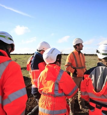 Visites guidées d'un chantier de fouilles avec des archéologues de l'Inrap