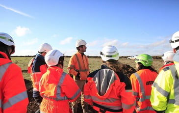 Visites guidées d'un chantier de fouilles avec des archéologues de l'Inrap