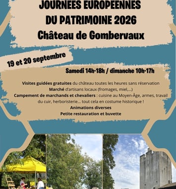 Visite costumée et animée du château de Gombervaux