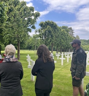 "Préserver pour mieux commémorer" : une visite technique du cimetière américain Meuse-Argonne