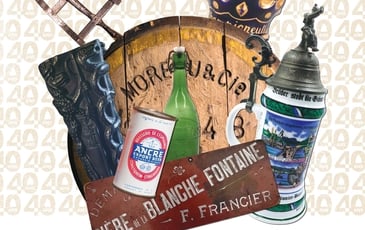 Visite guidée de l'exposition temporaire "Le Musée de la Bière, 40 ans de collections"