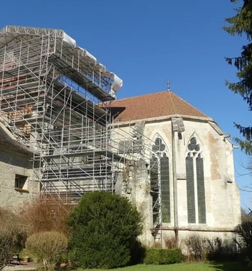 Exposition sur la campagne de restauration de l'église