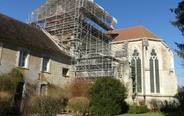 Exposition sur la campagne de restauration de l'église