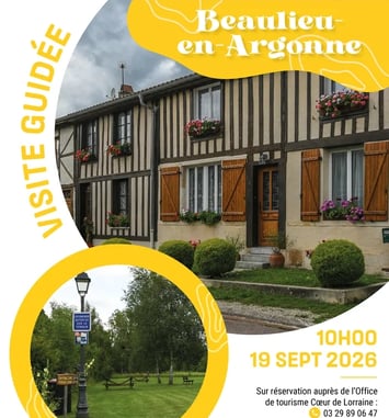 Visite guidée du village de Beaulieu-en-Argonne